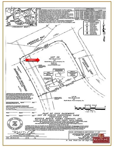 Harrelson Corner-Land For Lease-Myrtle Beach: North Industrial Park Lot 29, Myrtle Beach, SC 29579